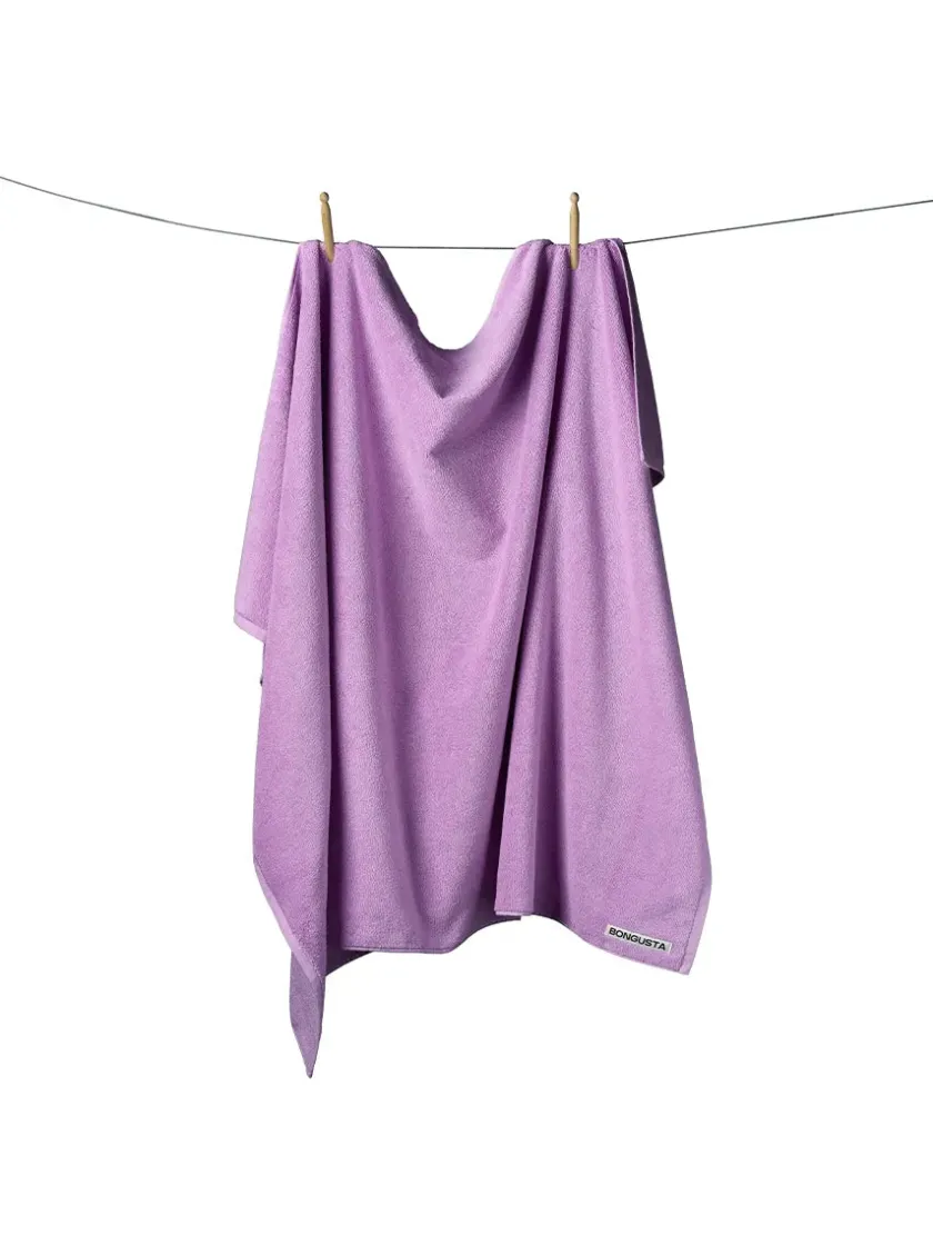 Bongusta Naram towel - Camel & Ultramarine blue fra> Gaver Til Hende|Badeværelsestekstiler