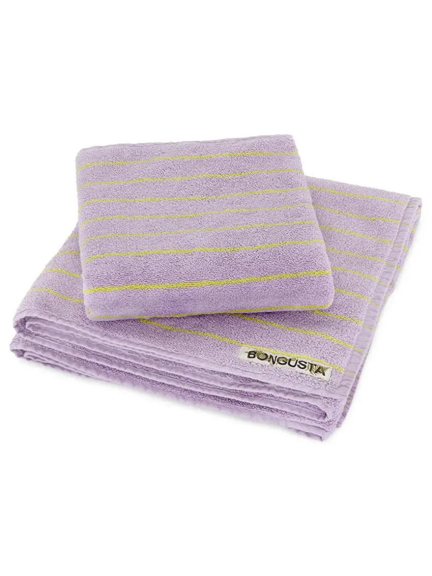 Bongusta Naram towel - Lemon Sorbet fra> Badeværelsestekstiler