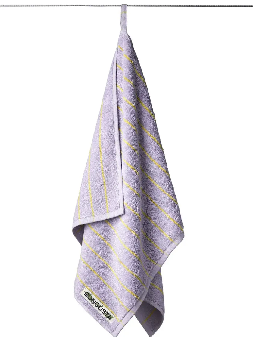 Bongusta Naram towel - Lemon Sorbet fra> Badeværelsestekstiler