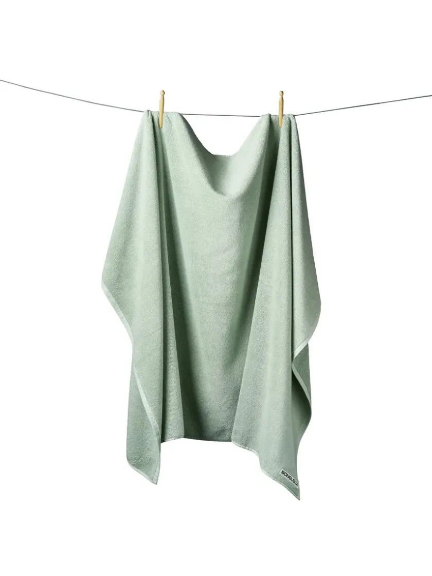Bongusta Naram towel - Lemon Sorbet fra> Badeværelsestekstiler