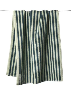 Bongusta Naram towel - Sea foam & Deep teal fra><noscript><img width=