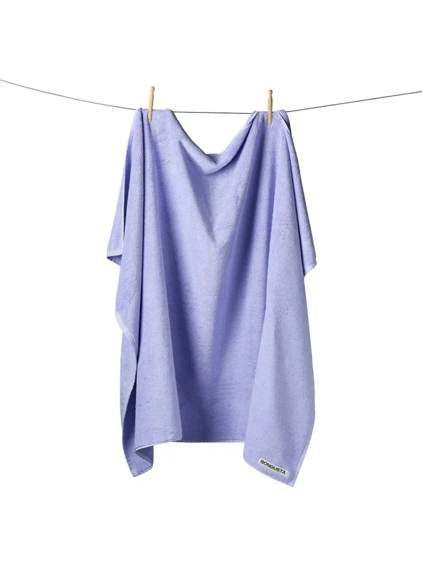 Bongusta Naram towel - Soft Fuchsia fra> Badeværelsestekstiler
