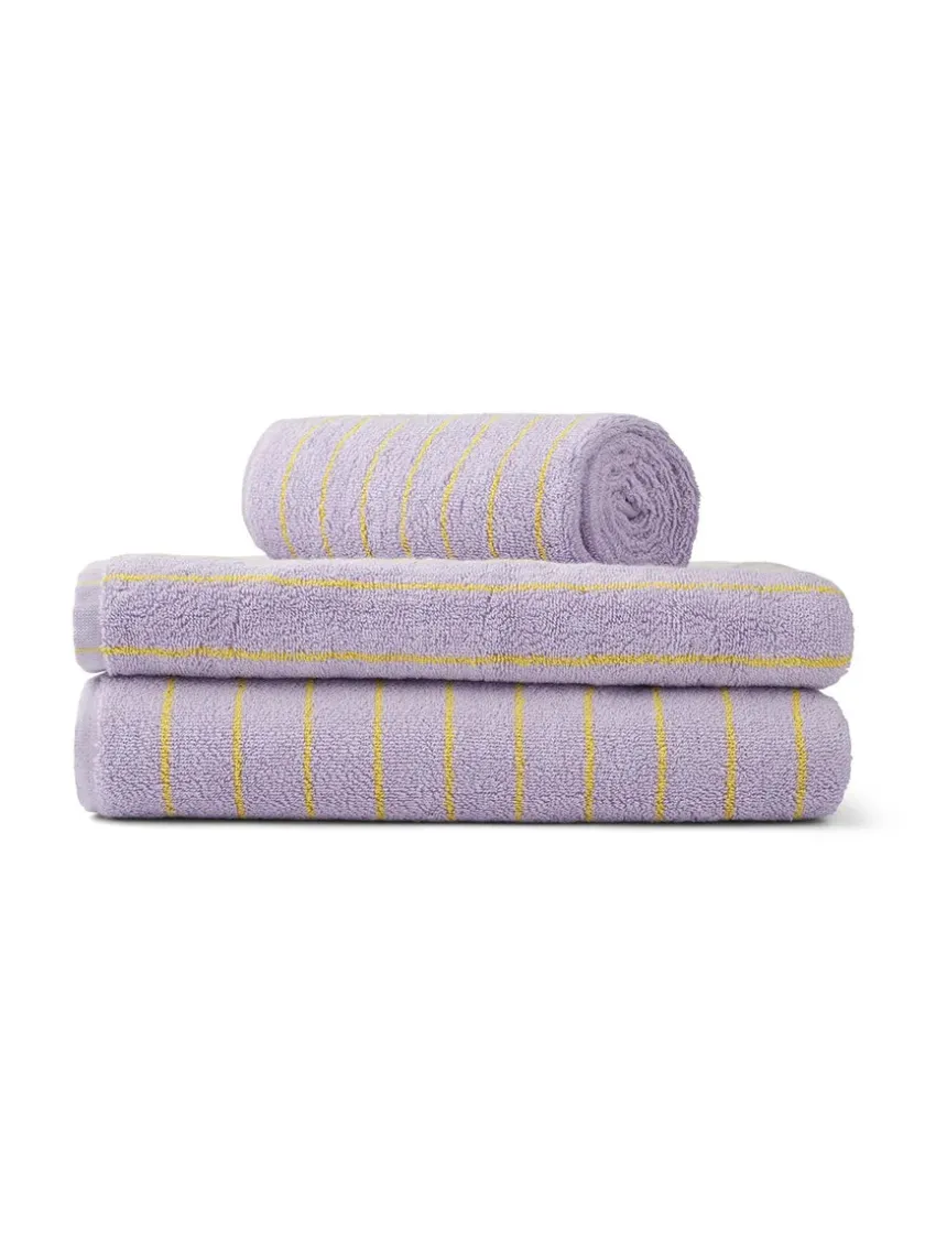 Bongusta Naram towel - Soft Fuchsia fra> Badeværelsestekstiler