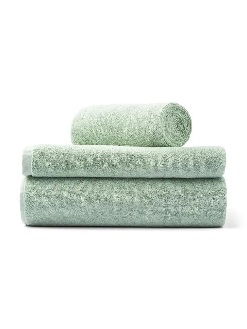 Bongusta Naram towel - Soft Fuchsia fra> Badeværelsestekstiler