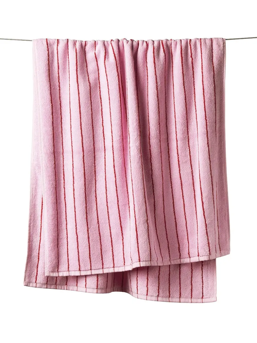 Bongusta Naram towel - Soft Fuchsia fra> Badeværelsestekstiler