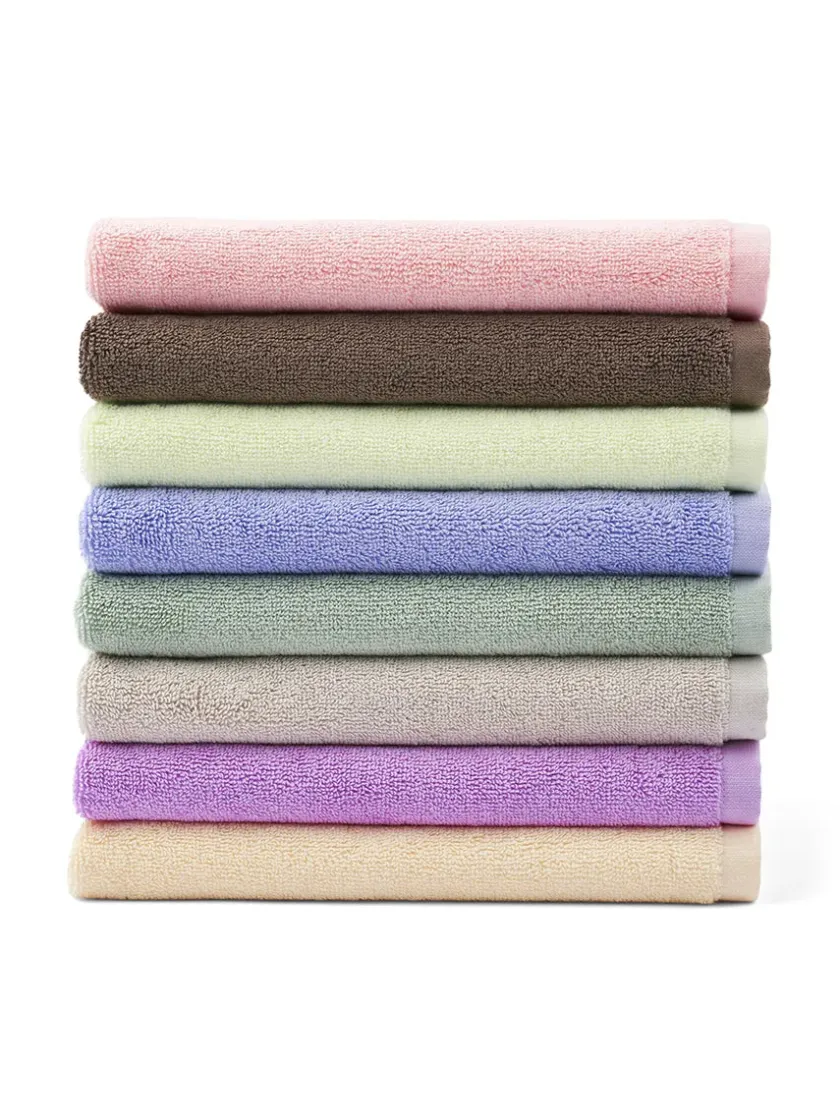 Bongusta Naram towel - Soft Fuchsia fra> Badeværelsestekstiler