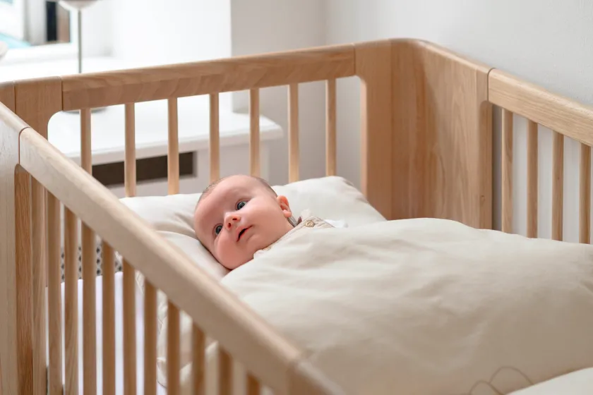 We Are Bitte Nature Baby Bed 2.0 fra>Børn Gaver|Gaver Til Børn