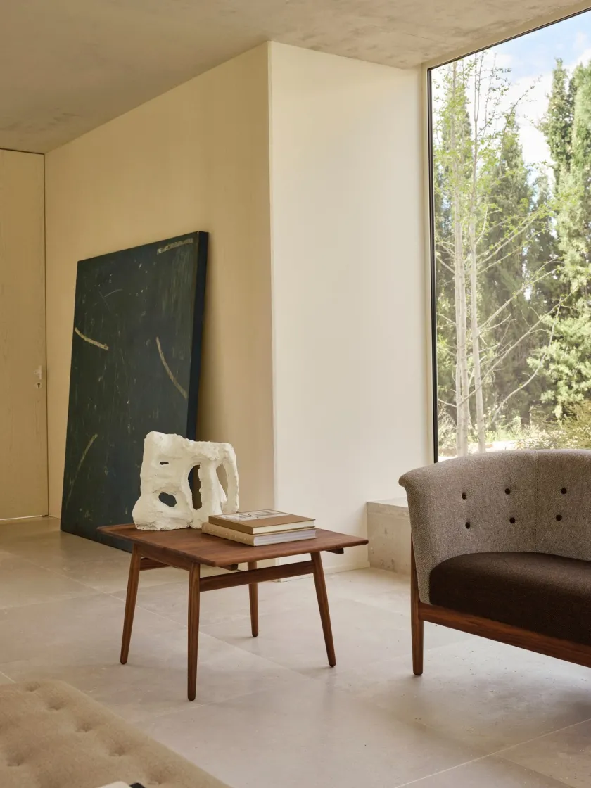 Carl Hansen & Søn ND55 sofabord, valnød olie af Nanna Ditzel> Sofaborde