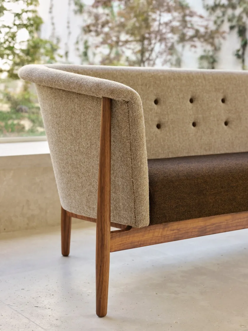 Carl Hansen & Søn ND52-3 Vita 3 pers. sofa af Nanna Ditzel> Sofaer