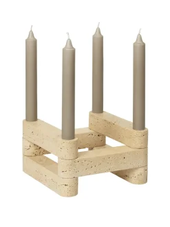 Ferm Living Newel Modular Candle Holder, lysestage sæt af 6 fra> Lysestager