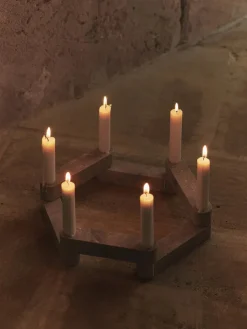 Ferm Living Newel Modular Candle Holder, lysestage sæt af 6 fra> Lysestager