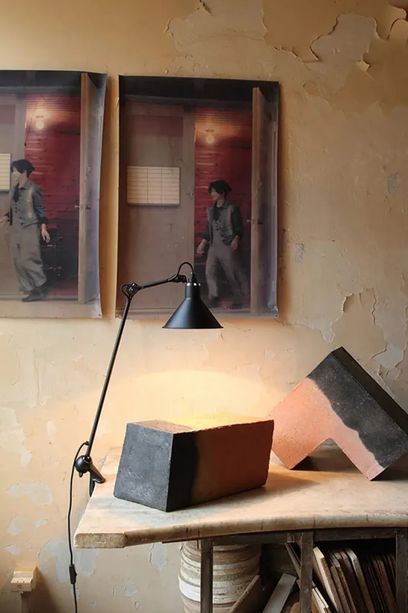 Lampe Gras Nr. 201 bordlampe fra> Skrivebordslamper|Spots