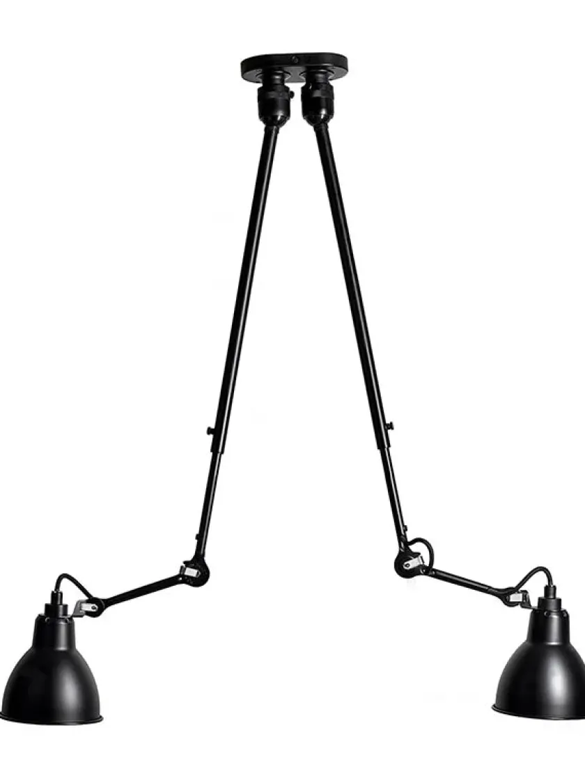 Lampe Gras Nr. 302 dobbelt loftlampe fra> Spots|Pendler