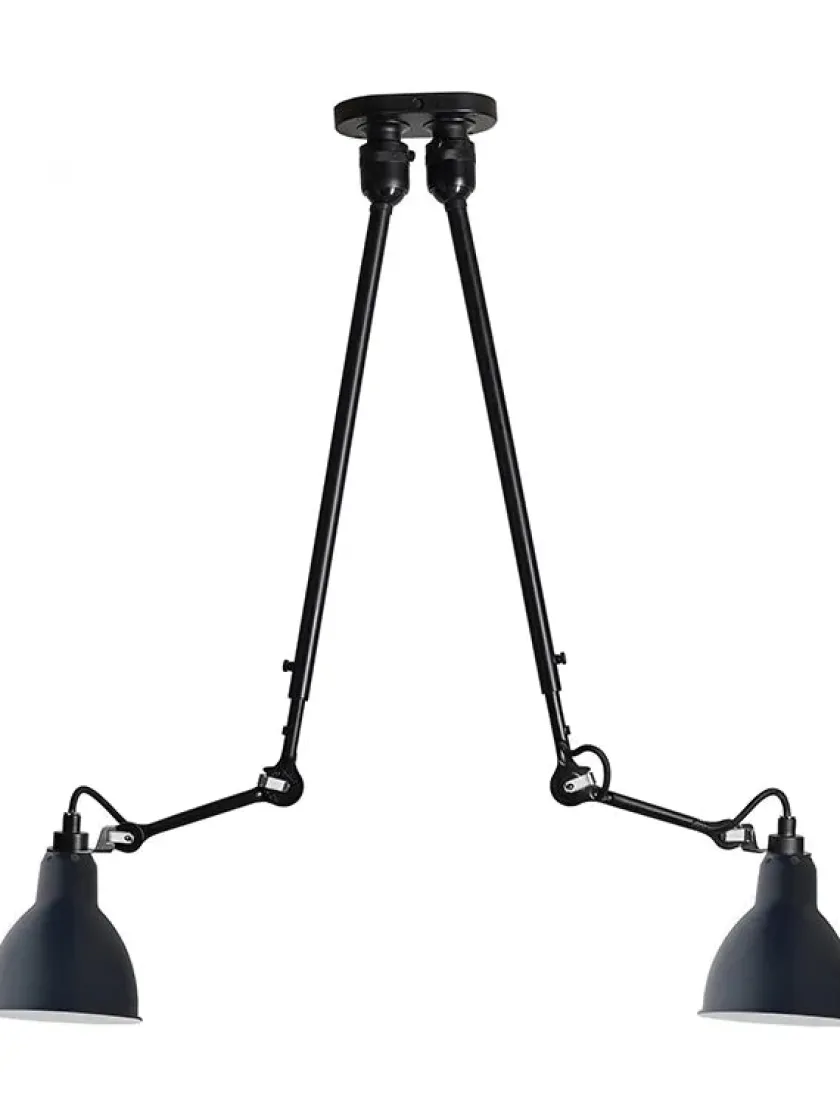 Lampe Gras Nr. 302 dobbelt loftlampe fra> Spots|Pendler
