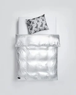 Magniberg Nude Metallic Jersey Duvet Cover Single fra> Tekstiler Til Soveværelset