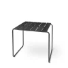 Mater Ocean bord 70x70, sort fra> Haveborde