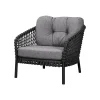 Cane-line Ocean Large Loungestol, soft rope fra> Udendørs Loungemøbler|Havestole