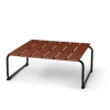 Mater Ocean Loungebord, burnt red fra> Udendørs Loungemøbler|Haveborde