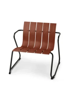 Mater Ocean Loungestol, burnt red fra> Udendørs Loungemøbler|Havestole