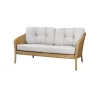 Cane-line Ocean 2-pers. Sofa, flat weave fra> Udendørs Loungemøbler