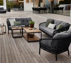Cane-line Ocean 3-pers. Sofa, soft rope fra><noscript><img width=