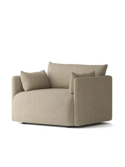 Audo Copenhagen Offset Sofa 1-Seater, bouclé 02 fra> Lænestole