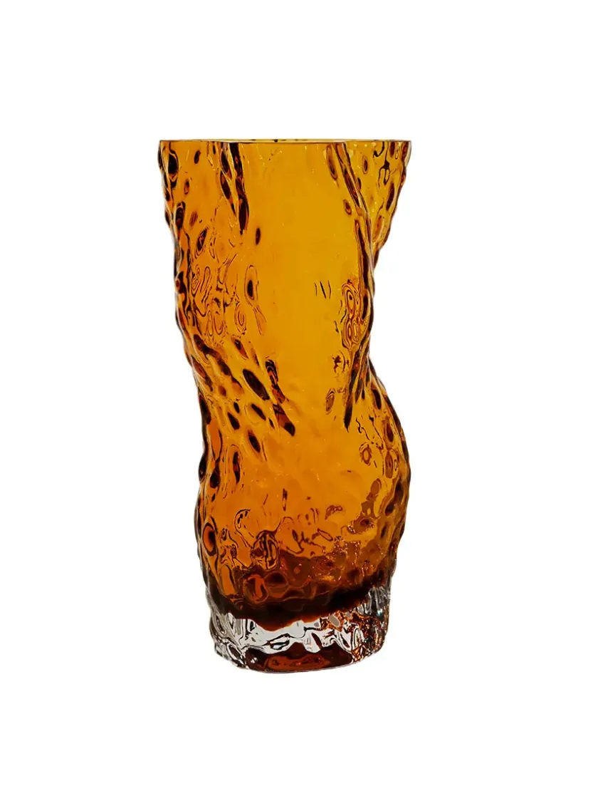 Hein Studio Ostrea Vase, amber fra> Vaser