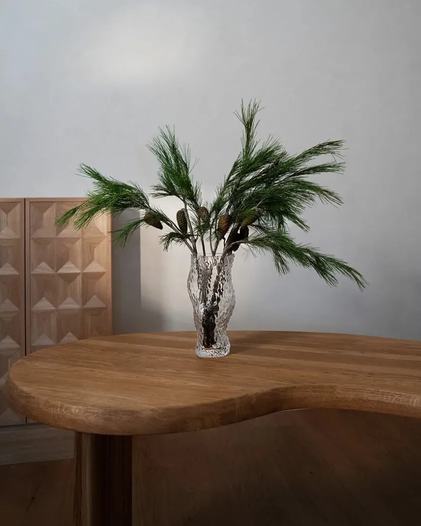 Hein Studio Ostrea Vase, amber fra> Vaser