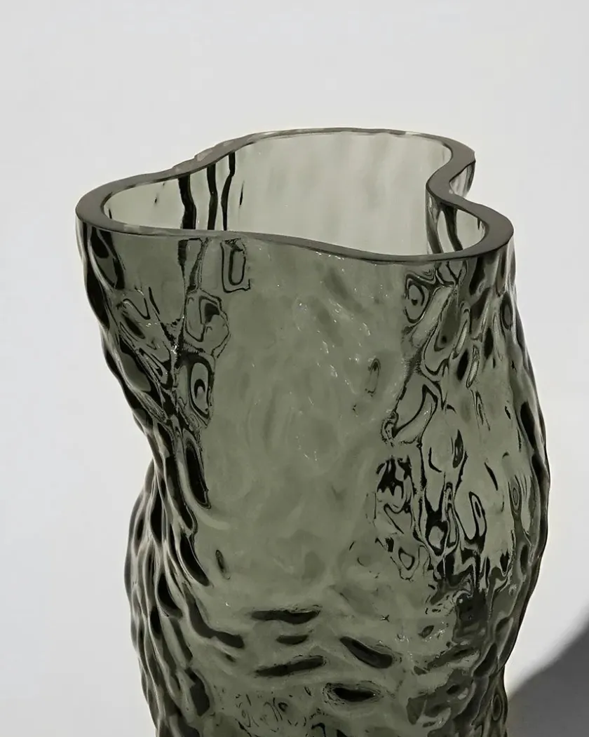 Hein Studio Ostrea Vase, amber fra> Vaser