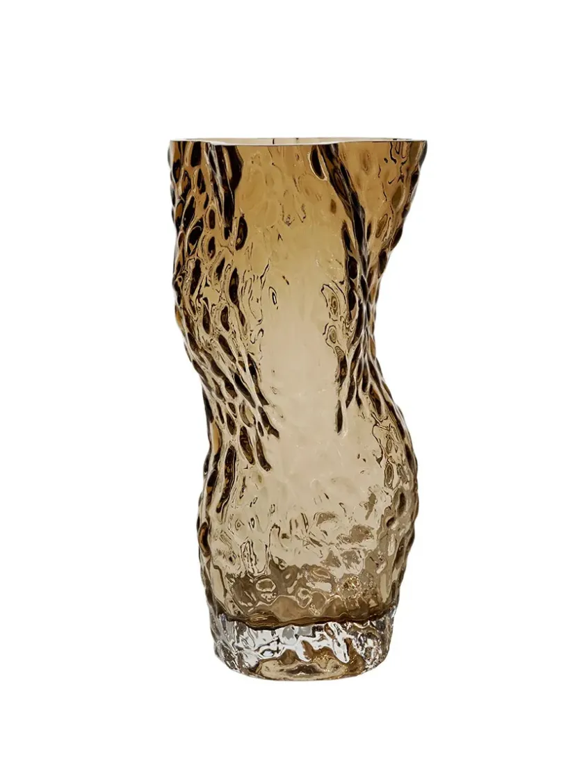 Hein Studio Ostrea Vase, amber fra> Vaser