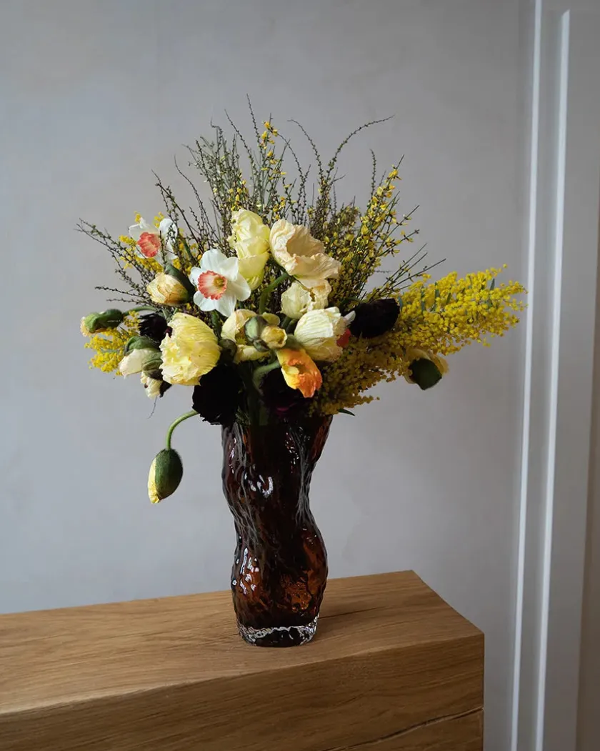 Hein Studio Ostrea Vase, smoke fra> Vaser