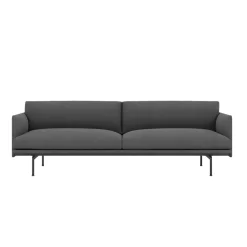 Muuto Outline 3 pers. sofa fra><noscript><img width=