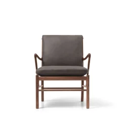 Carl Hansen & Søn OW149 Colonial lænestol, eg olie, Terra-læder af Ole Wanscher><noscript><img width=