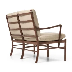 Carl Hansen & Søn OW149-2 Colonial sofa eg olie, Terra-læder af Ole Wanscher><noscript><img width=