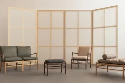 Carl Hansen & Søn OW149-2 Colonial sofa valnød olie, Terra-læder af Ole Wanscher><noscript><img width=