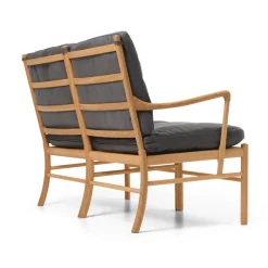 Carl Hansen & Søn OW149-2 Colonial sofa valnød olie, Terra-læder af Ole Wanscher><noscript><img width=