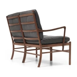 Carl Hansen & Søn OW149-2 Colonial sofa valnød olie, Terra-læder af Ole Wanscher><noscript><img width=