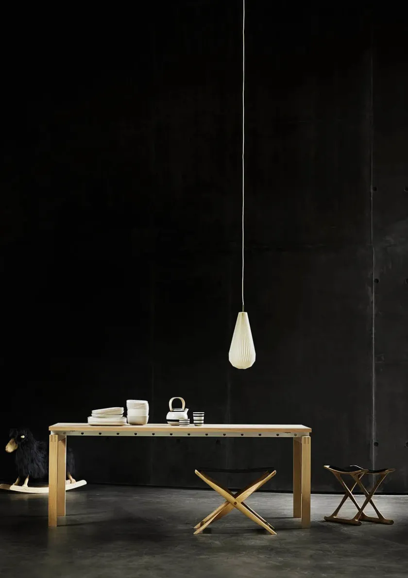Carl Hansen & Søn OW2000 Egypter stol af Ole Wanscher> Skamler