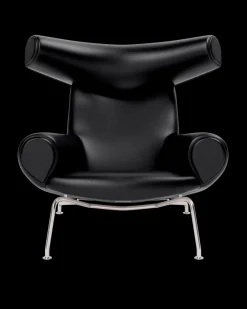 Fredericia Furniture OX Chair - Grå Hallingdal 116 af Hans J. Wegner><noscript><img width=