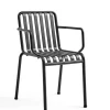 HAY Palissade Armchair, antracit fra> Havestole