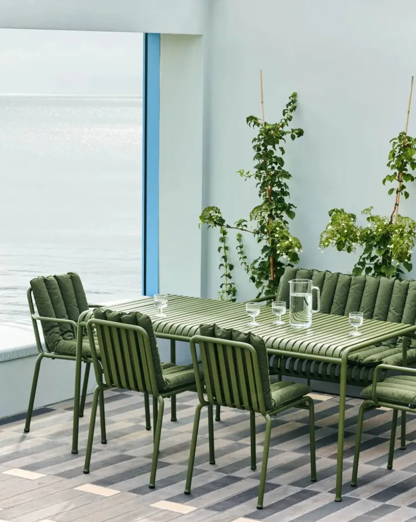 HAY Palissade Armchair, antracit fra> Havestole