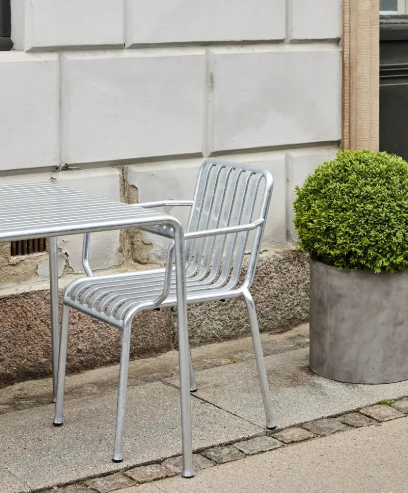 HAY Palissade Armchair, antracit fra> Havestole