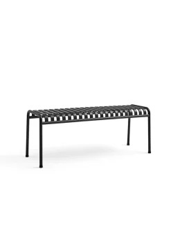 HAY Palissade Bench, antracit fra> Havebænke