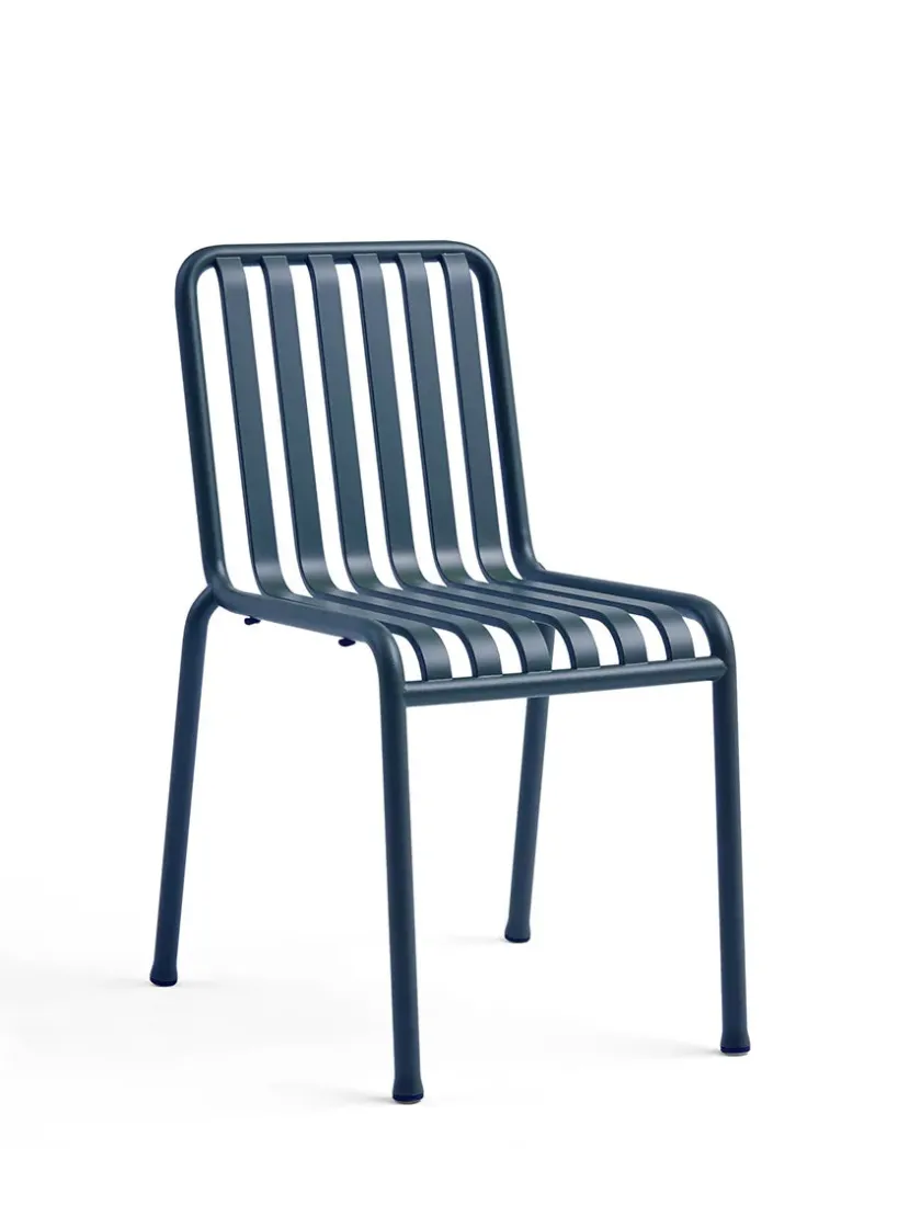 HAY Palissade Chair, Deep Blue fra> Havestole