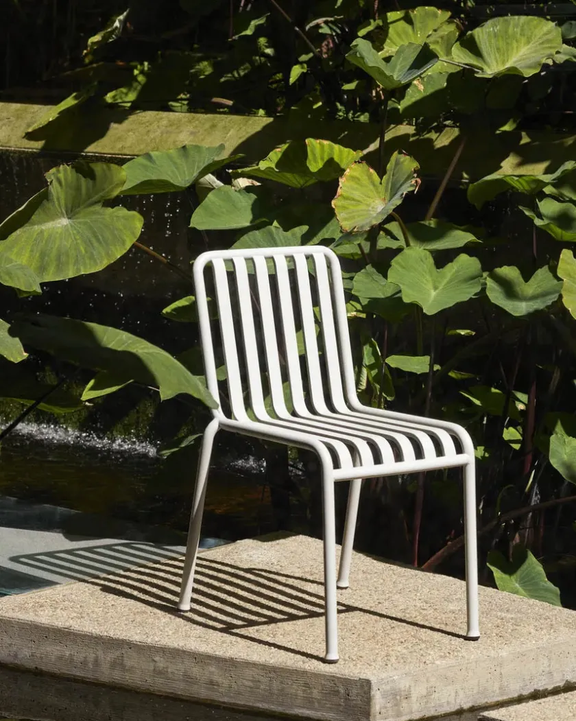 HAY Palissade Chair, Deep Blue fra> Havestole