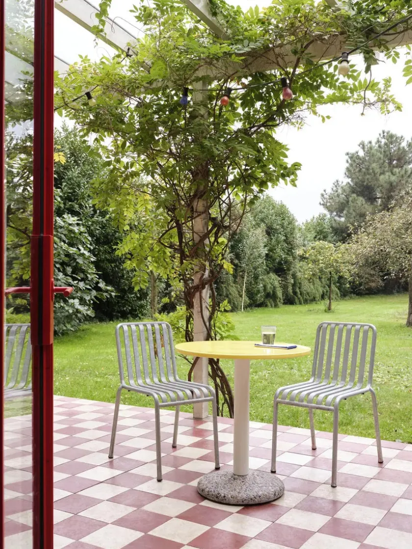 HAY Palissade Chair, Deep Blue fra> Havestole
