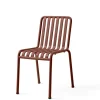 HAY Palissade Chair, iron red fra> Havestole