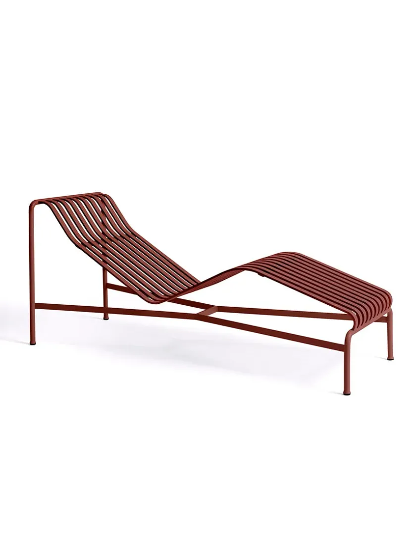 HAY Palissade Chaise Longue, antracit fra> Solvogne/Liggestole