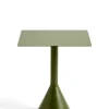 HAY Palissade Cone Table, 65x65/olive fra> Haveborde