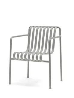 HAY Palissade Dining Armchair, sky grey fra> Havestole